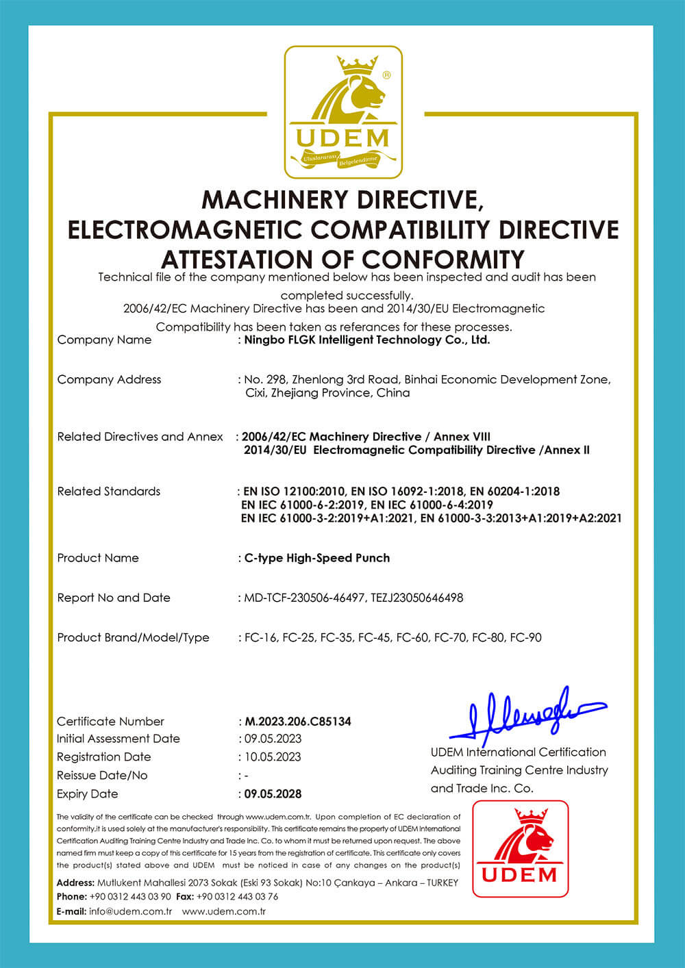 CE certification